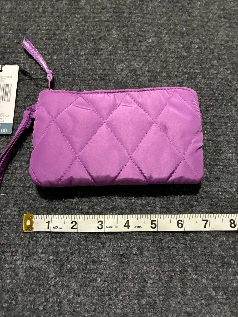 👜 NWT Vera Bradley IRIS ORCHID Essential Zip Wristlet